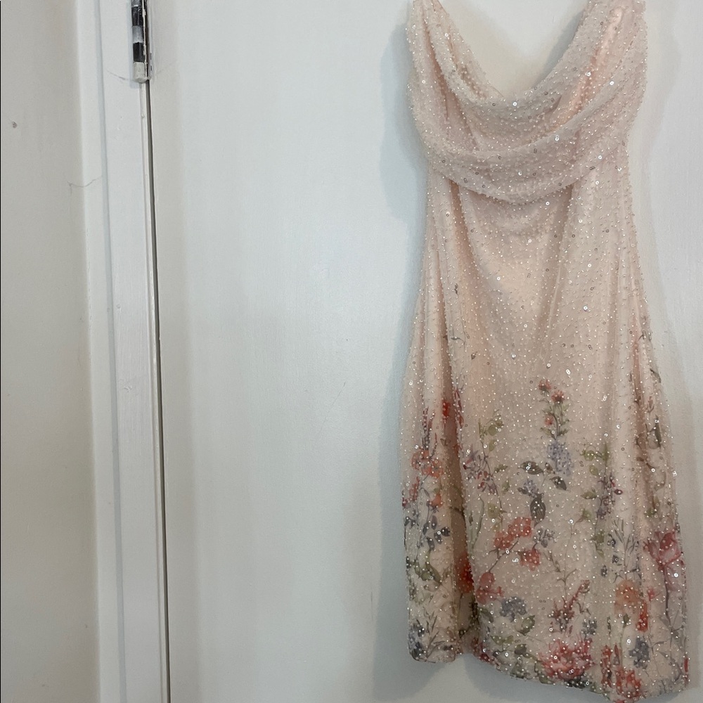 Windsor -  Floral Sequin Dress ***see pictures/description***